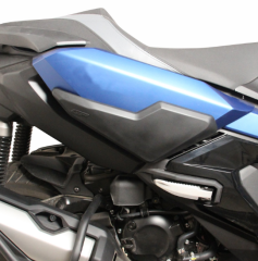 GP Kompozit Honda ADV 350 2023-2024 Uyumlu Üst/Alt Bacak ve Grenaj Koruma Seti Siyah