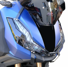 GP Kompozit Honda ADV 350 2023-2024 Uyumlu Far Koruma Siyah