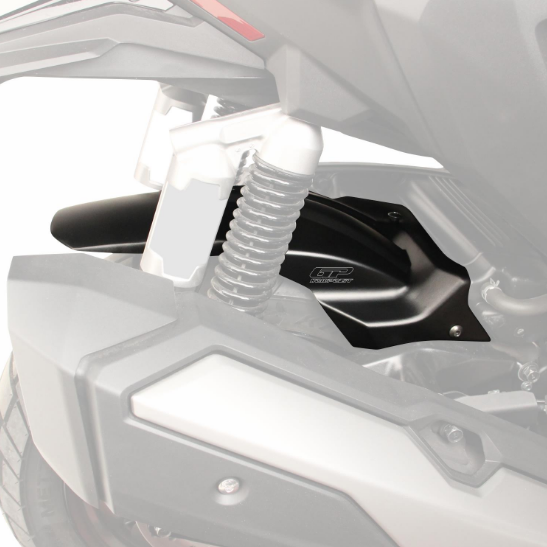 GP Kompozit Honda ADV 350 2023-2024 Uyumlu Arka Çamurluk Siyah