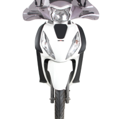 GP Kompozit Honda Dio 2021-2024 Uyumlu Bacak Koruma Siyah