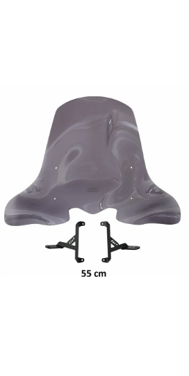 GP Kompozit Honda SH 125 2024 Uyumlu Ön Cam Füme