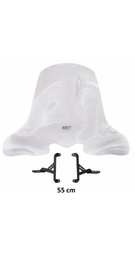 GP Kompozit Honda SH 125 2024 Uyumlu Ön Cam Şeffaf