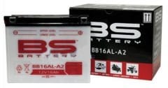 BB16AL-A2 (YB16AL-A2) 12V 16Ah 175CCA 207x71,5x164 Bs-Battery standart motosiklet aküsü