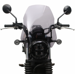 GP Kompozit Honda CL 250 2023-2024 Uyumlu Ön Cam Şeffaf