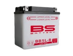 BB5L-B (YB5L-B) 12V 5Ah 65CCA 120x60x130 Bs-Battery standart motosiklet aküsü