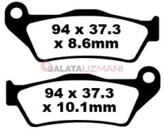 BMW R1150 GS (R21/0415/0495) (1998-2001) Sinter Arka Fren Balatasi EBC FA363HH