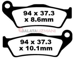 BMW R1150 R (2001-2006) Sinter Arka Fren Balatasi EBC FA363HH