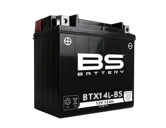 BTX14L-BS (YTX14L-BS) 12V 12Ah 200CCA 150x87x145 Bs-Battery bak?ms?z-mf motosiklet aküsü