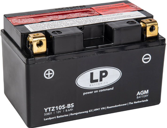 Lp (LandPort) BTZ10S-BS-YTZ10S- SLA  Akü