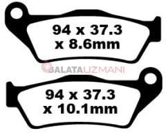 BMW R1200 C (Döküm Jant/ABS) (1996-2002) Sinter Arka Fren Balatasi EBC FA363HH