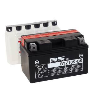 BTZ10S-BS (YTZ10S-BS) 12V 8,6Ah 190CCA 150x88x93 Bs-Battery bak?ms?z-mf motosiklet aküsü