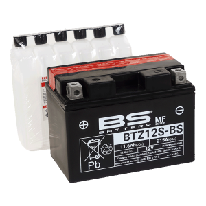 BTZ12S-BS (YTZ12S-BS) 12V 11Ah 210CCA 150x88x110 Bs-Battery bak?ms?z-mf motosiklet aküsü