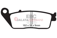 Honda CBF 600 N4/S4/N5/N6 (2004-2006) Organik Ön Fren Balatasi EBC FA226*