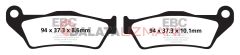 BMW R1100 RT (Tel Jant) (1994-2001) Yari Sinter Arka Fren Balatasi EBC FA363V
