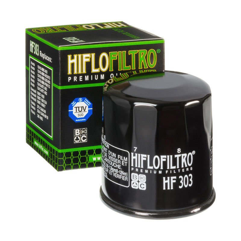 Kawasaki KLE500 B6F,B7F (2006-2007) Hiflo Premium Metal Yağ Filtresi HF303