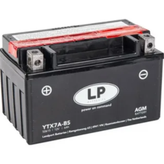 SYM Fiddle 2 / 3 / 4 LP (LandPort) YTX7A-BS 12V6.3 AH Kuru Bakımsız Akü