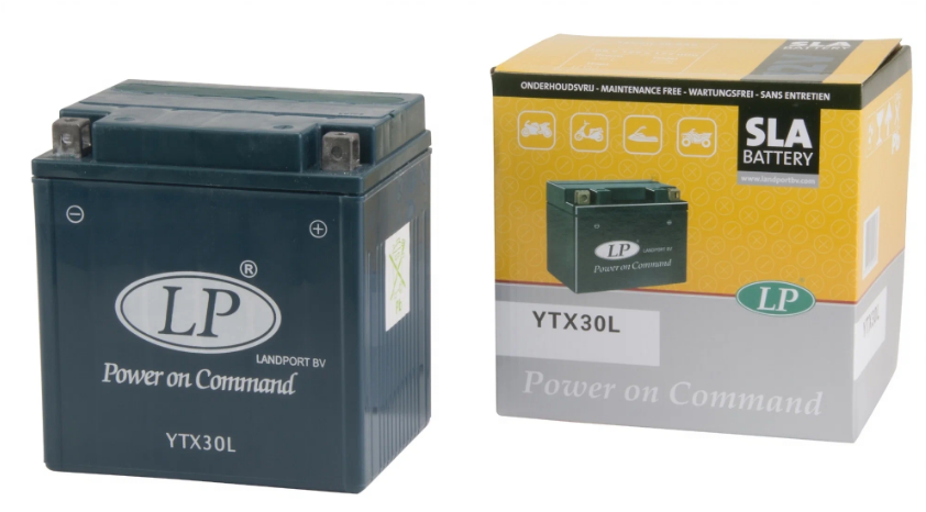 LP (LandPort) YTX30L-SLA 12V28 AH Kuru Bakımsız Akü