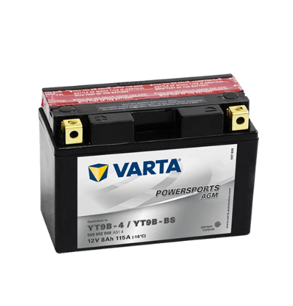 VARTA 12V 8Ah Motosiklet Aküsü YT9B-BS
