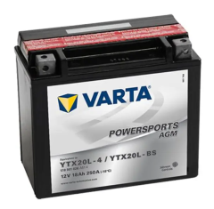 VARTA 12V 18Ah Motosiklet Aküsü YTX20L-BS