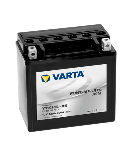 HARLEY-DAVIDSON 1200 NIGHTSTER 11- VARTA YTX14L-BS AKÜ