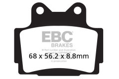 Yamaha XJ 600 N (1998-2003) Arka Organik Kevlar Fren Balatasi EBC FA104