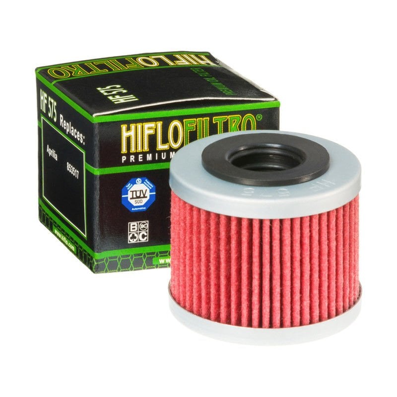 Aprilia 450 MXV (2008-2015) Hiflo Premium Kağıt Yağ Filtresi HF575