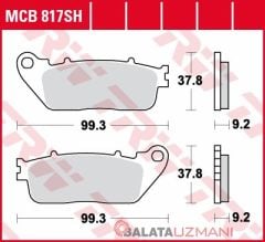 Honda VFR 800 F, FA (2014-> --) Arka Sinter Fren Balatasi TRW MCB817SH*