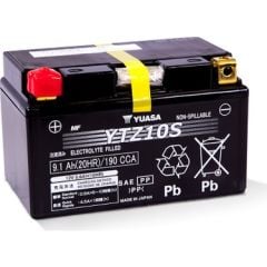 Yuasa (YTZ10S) 12Volt 9,1Amper Akü (012V-0008.6Ah)