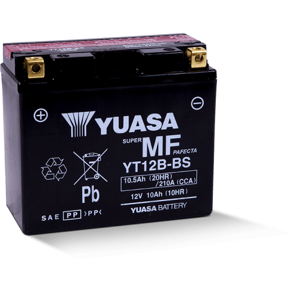 Yuasa (YT12B-BS) 12Volt 10Amper Akü (012V-0010Ah)