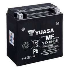 Yuasa (YTX16-BS-1) 12Volt 14Amper Akü (012V-0014Ah)