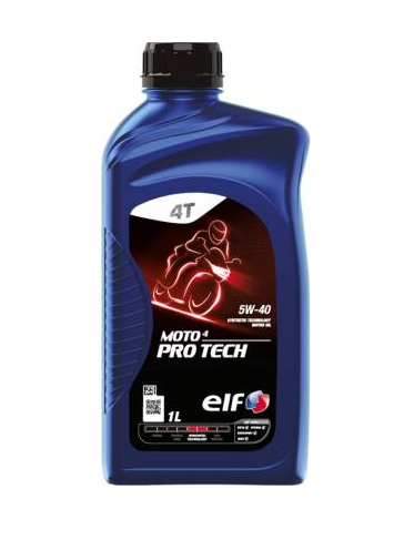 Elf Moto 4 Pro Tech 5w40 Tam Sentetik Motor Yağı 1 Litre