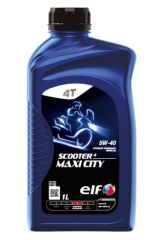 Elf Scooter 4 Maxi City 5w40 Tam Sentetik Motor Yağı 1 Litre