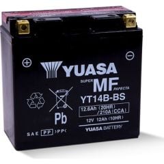 YUASA YT14B-BS 12 V 12 AH Akü