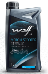 Wolf Moto & Scooter 5w40 Yarı Sentetik Motor Yağı 1 Litre