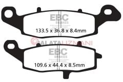 Suzuki GSX 600 FK3/FK4/FK5/FK6 (2003-2004) Organik Sol Ön Fren Balatasi EBC FA229