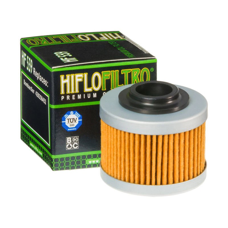 Bombardier 200 Rally (2003-2007) Hiflo Premium Kağıt Yağ Filtresi HF559