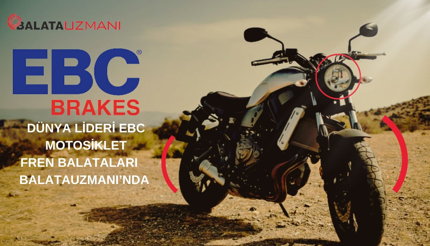 EBC Motosiklet Fren Balataları Balata Uzmanı'nda