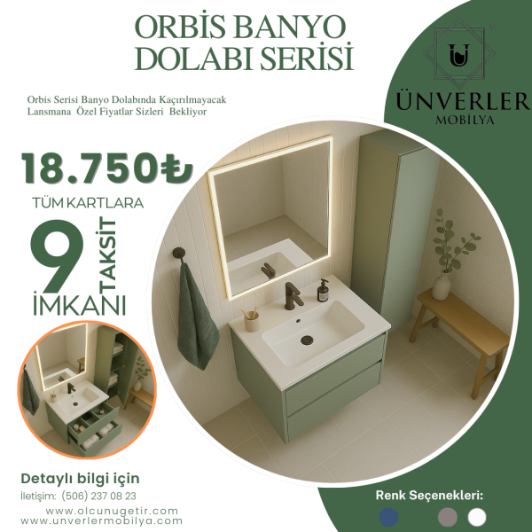 ORBİS BANYO DOLABI