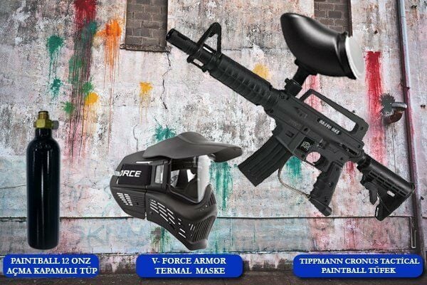 TIPPMANN BRAVO ONE ELITE  PAINTBALL SILAHI SETI