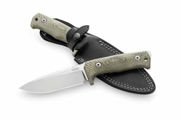 Lionsteel T5 CVG Green Canvas Bıçak