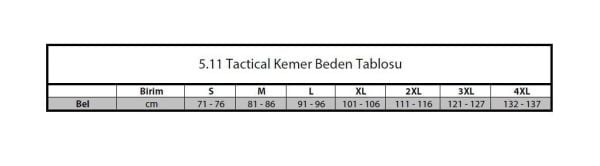 5.11 CIFT TARAFLI YESIL KEMER