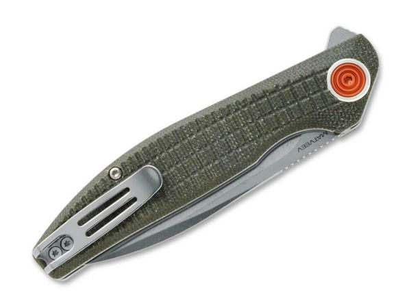 BlackFox Artia Micarta OD Green Çakı