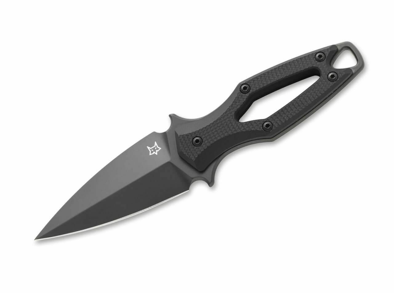 Fox Knives Aka G10 Black Dagger Bıçak