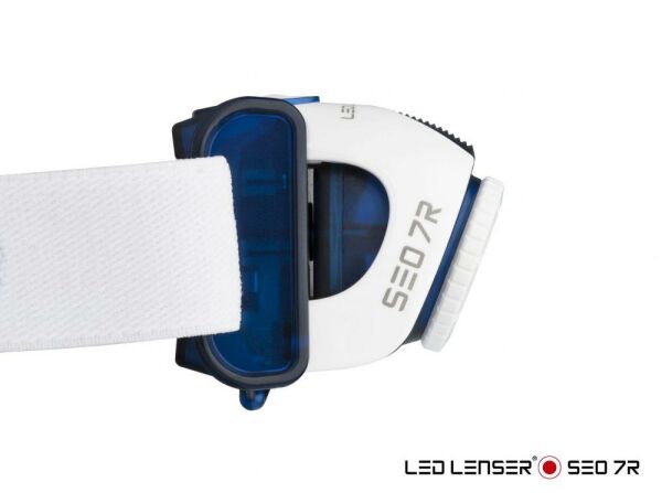 LEDLENSER SEO7R BLUE KAFA FENERİ