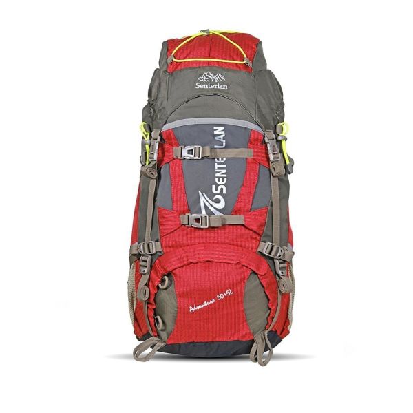 SENTERLAN SPIN BACKPACK 55 LİTRE TREKKİNG SIRT ÇANTASI KIRMIZI