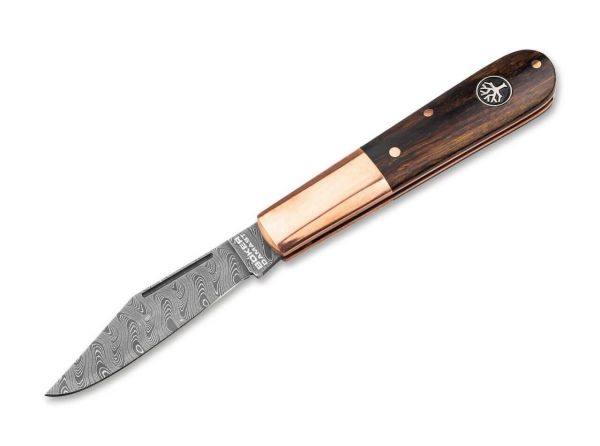 Böker Manufaktur Barlow Integral Copper Damascus Çakı