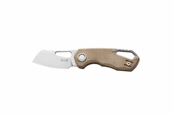 MKM Isonzo M390 Cleaver Natural Canvas Çakı