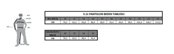 5.11 TACLITE PRO PANTOLON STONE