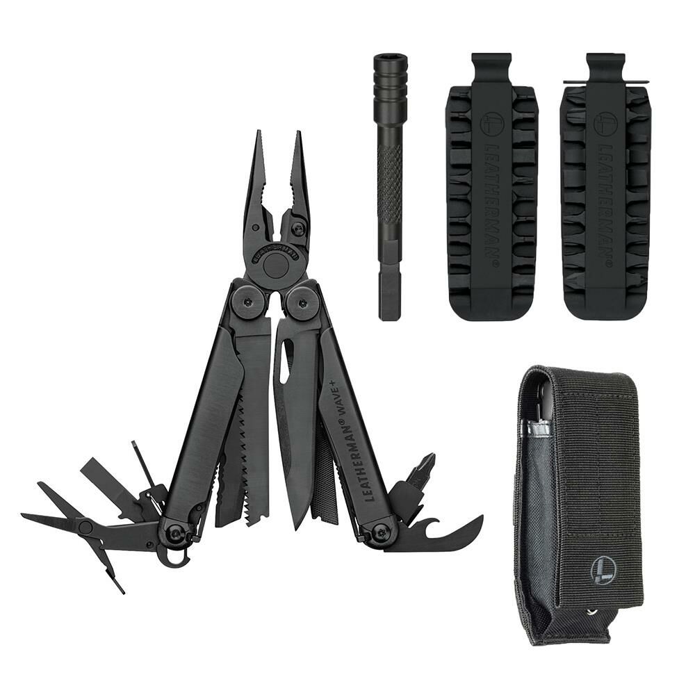 LEATHERMAN WAVE PLUS BLACK SET MULTİ TOOL