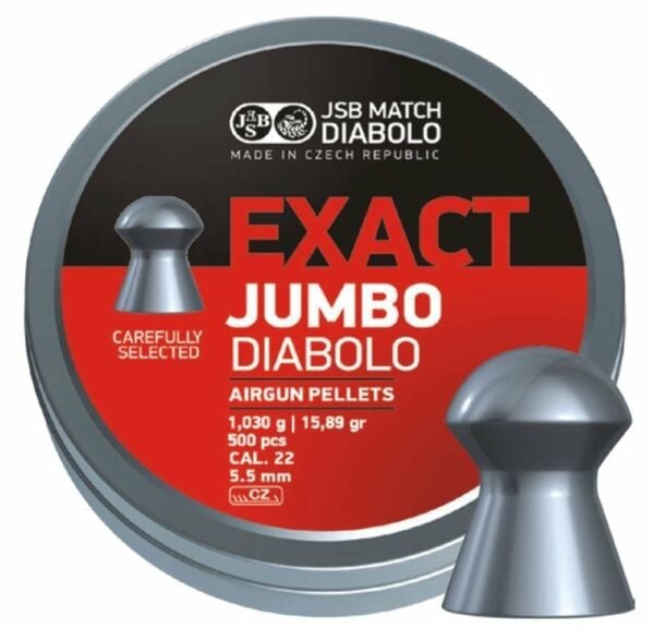 JSB DIABOLO JUMBO EXACT 5.51 MM HAVALI SACMA